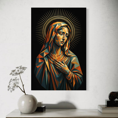 Cuadro Métálico Ultra HD Virgen María